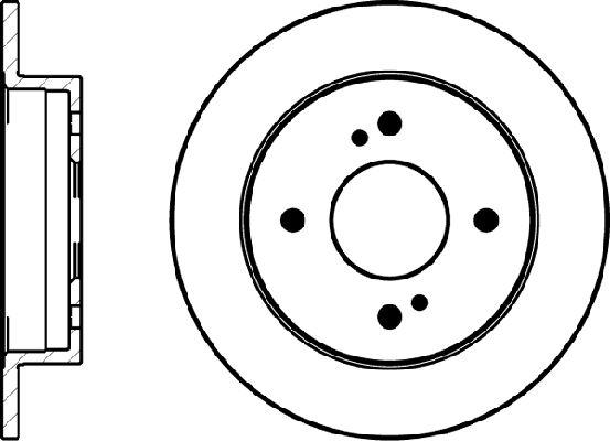 Mintex MDC1143 - Kočioni disk www.molydon.hr