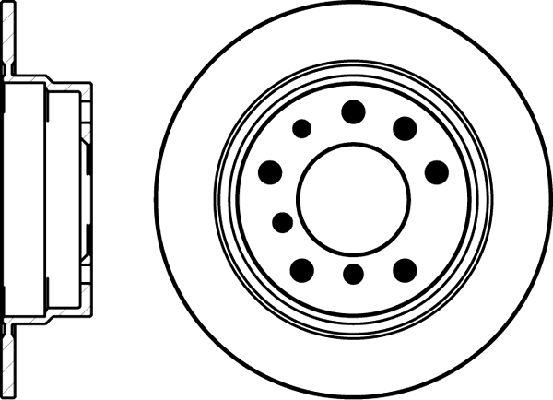 Delphi BS1014 - Kočioni disk www.molydon.hr