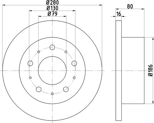 Mintex MDC1817 - Kočioni disk www.molydon.hr