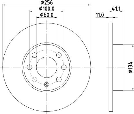 Mintex MDC1361 - Kočioni disk www.molydon.hr