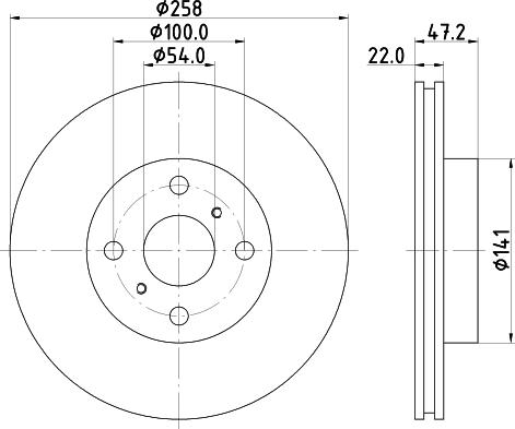 Mintex MDC1318 - Kočioni disk www.molydon.hr