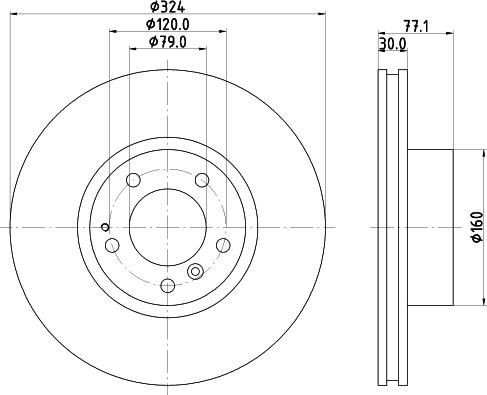 Mintex MDC1260 - Kočioni disk www.molydon.hr