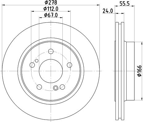 Mintex MDC1211 - Kočioni disk www.molydon.hr