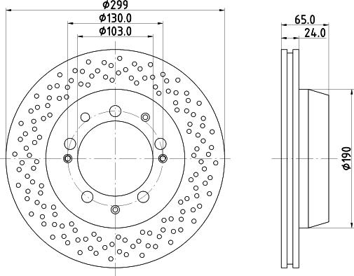 Mintex MDC1283 - Kočioni disk www.molydon.hr