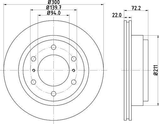 Mintex MDC1794 - Kočioni disk www.molydon.hr