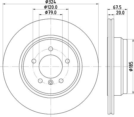 Mintex MDC1796 - Kočioni disk www.molydon.hr