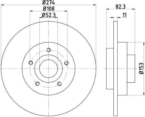 Mintex MDC1709 - Kočioni disk www.molydon.hr