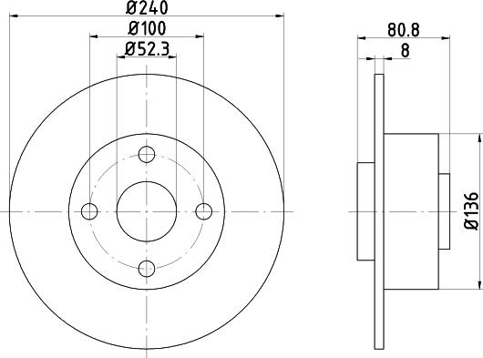 Mintex MDC1707 - Kočioni disk www.molydon.hr