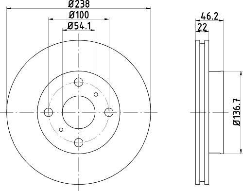 Mintex MDC894 - Kočioni disk www.molydon.hr