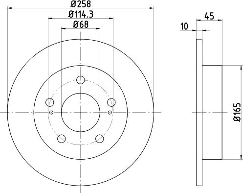 Mintex MDC862 - Kočioni disk www.molydon.hr