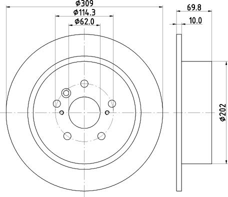 Mintex MDC83059C - Kočioni disk www.molydon.hr