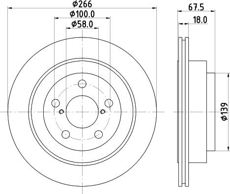 Mintex MDC877 - Kočioni disk www.molydon.hr