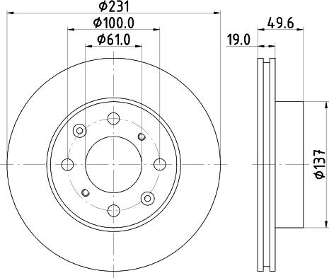 Japko 60414 - Kočioni disk www.molydon.hr