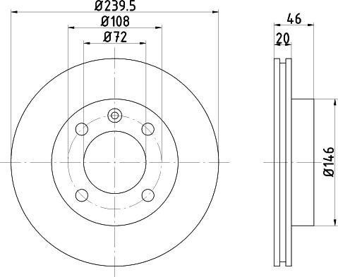 Mintex MDC347 - Kočioni disk www.molydon.hr