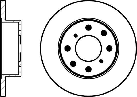 Mintex MDC323 - Kočioni disk www.molydon.hr