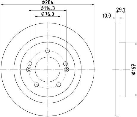 Mintex MDC3229C - Kočioni disk www.molydon.hr