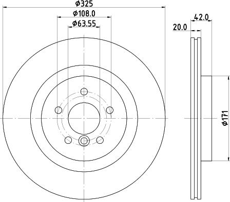 Mintex MDC2964C - Kočioni disk www.molydon.hr