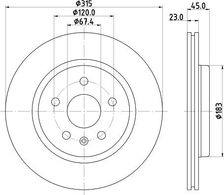 Mintex MDC2935C - Kočioni disk www.molydon.hr