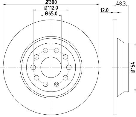 Mintex MDC2527 - Kočioni disk www.molydon.hr