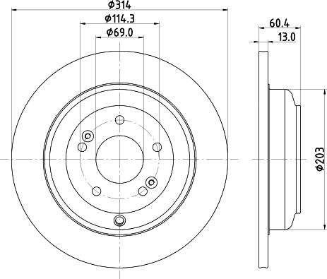 Mintex MDC2659 - Kočioni disk www.molydon.hr