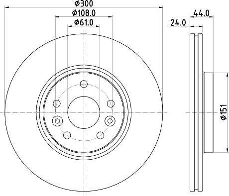 Mintex MDC2653 - Kočioni disk www.molydon.hr