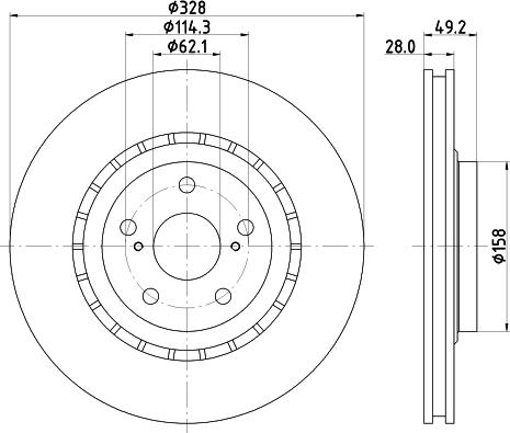 Mintex MDC2629 - Kočioni disk www.molydon.hr