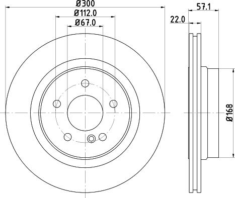 Mintex MDC2051 - Kočioni disk www.molydon.hr