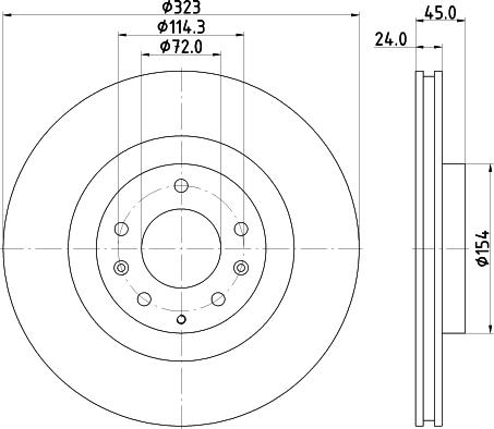 Mintex MDC2075 - Kočioni disk www.molydon.hr