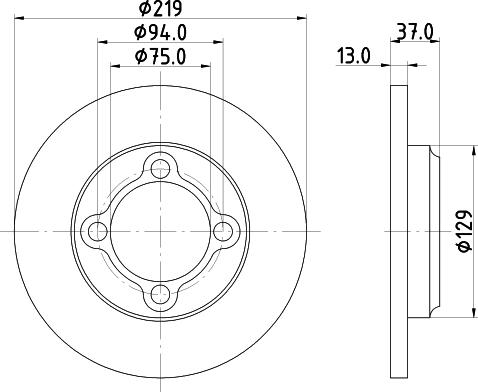 Mintex MDC2072 - Kočioni disk www.molydon.hr