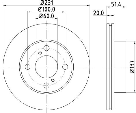 Mintex MDC2167 - Kočioni disk www.molydon.hr