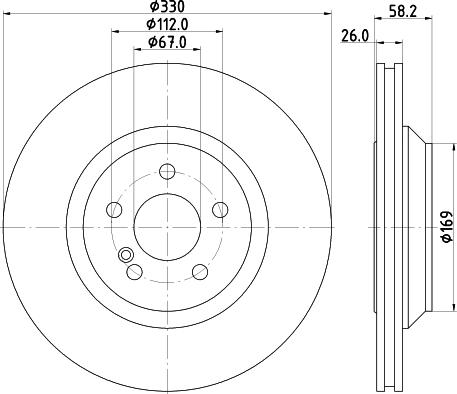 Mintex MDC2116 - Kočioni disk www.molydon.hr