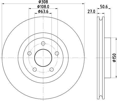 Mintex MDC2892C - Kočioni disk www.molydon.hr