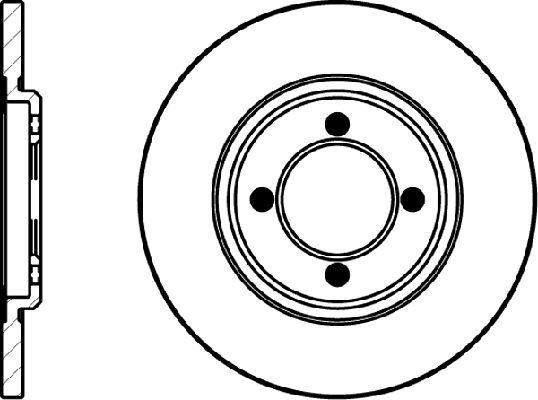 Mintex MDC280 - Kočioni disk www.molydon.hr