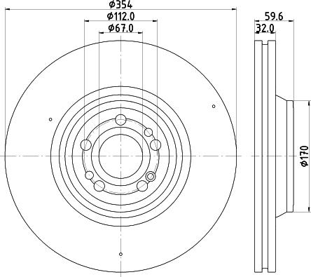 Mintex MDC2885C - Kočioni disk www.molydon.hr