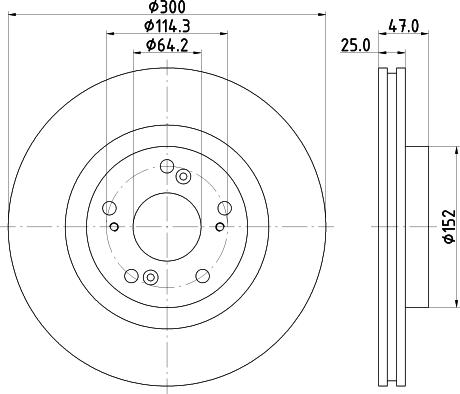 Mintex MDC2302 - Kočioni disk www.molydon.hr