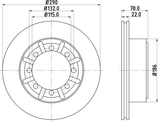 Mintex MDC2379 - Kočioni disk www.molydon.hr