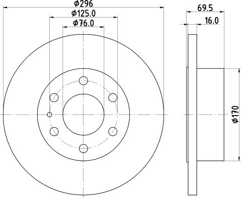 Mintex MDC2247 - Kočioni disk www.molydon.hr