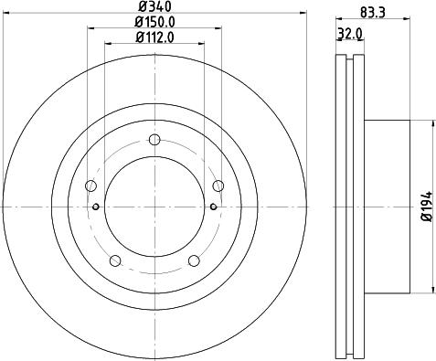 Mintex MDC2287 - Kočioni disk www.molydon.hr