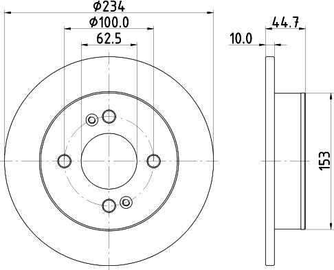 Mintex MDC2796C - Kočioni disk www.molydon.hr