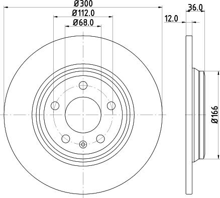 Mintex MDC2747 - Kočioni disk www.molydon.hr