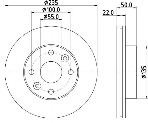 Mintex MDC2766 - Kočioni disk www.molydon.hr