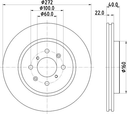 Mintex MDC2713 - Kočioni disk www.molydon.hr