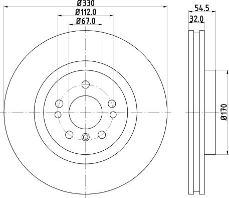 Mintex MDC2780C - Kočioni disk www.molydon.hr