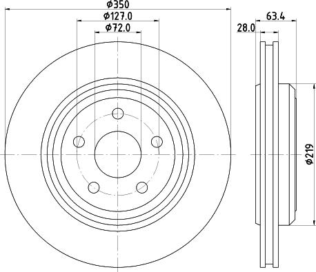 Mintex MDC2738 - Kočioni disk www.molydon.hr