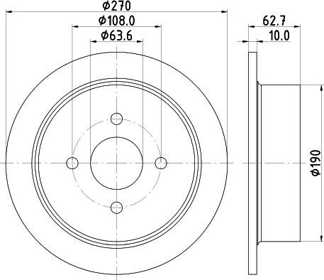 Mintex MDC790 - Kočioni disk www.molydon.hr