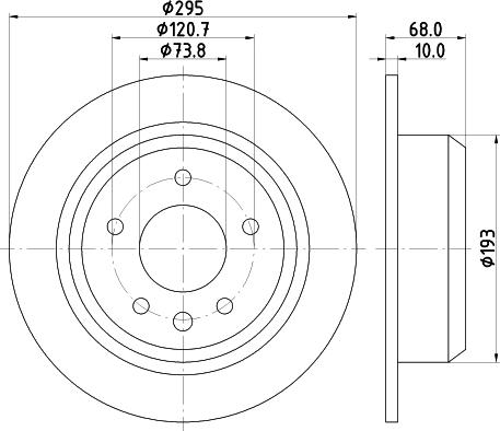 Mintex MDC780 - Kočioni disk www.molydon.hr