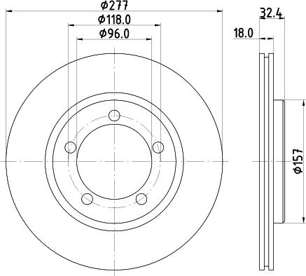 Mintex MDC781 - Kočioni disk www.molydon.hr