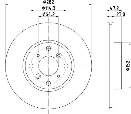 Mintex MDC779 - Kočioni disk www.molydon.hr