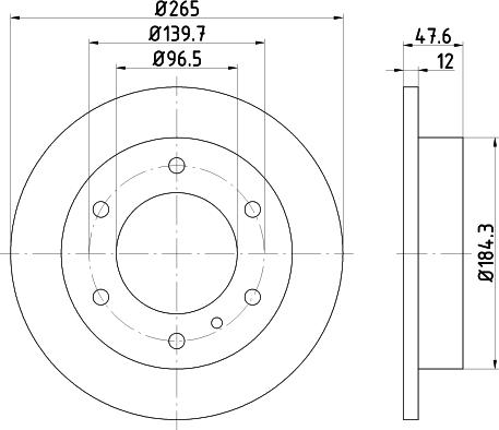 Mintex MDC771 - Kočioni disk www.molydon.hr