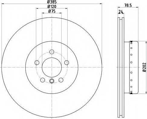 Mintex MDCB2594 - Kočioni disk www.molydon.hr